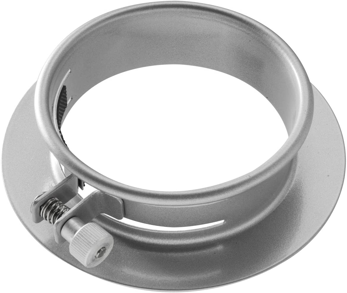 Walimex softbox adapter for Profoto (external diameter: 15.2 cm), silver-coloured