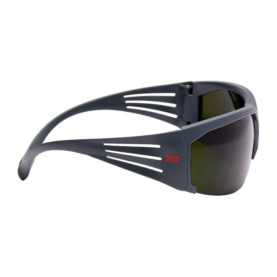 3M SecureFit Safety Glasses, Grey frame, Anti-Scratch, Welding Shade 5.0 Lens, SF650AS-EU - Image 3