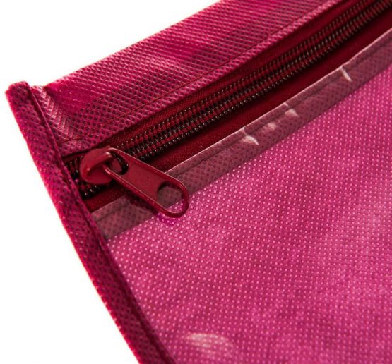 Fineway Pack of 20 Clear Saree Clothes Garment Sari Storage Bags Wardrobe Organiser - Image 4