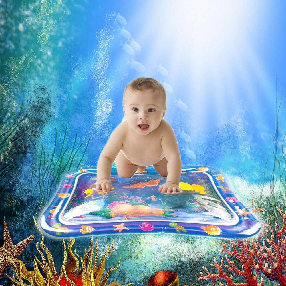 tummy time water mat diy