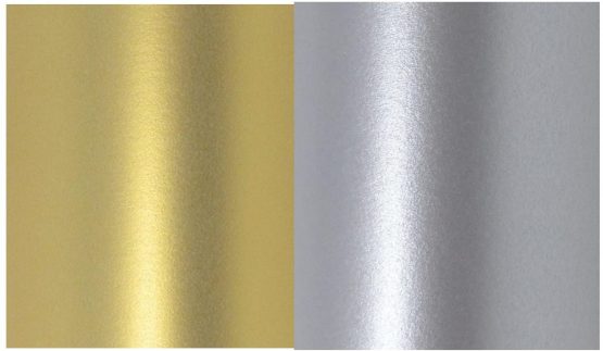 20 Sheets A4 Paper Real Silver and Real Gold Pearlescent Shimmer Paper Double Sided 120gsm Suitable for Inkjet and Laser Printers 10 of Each