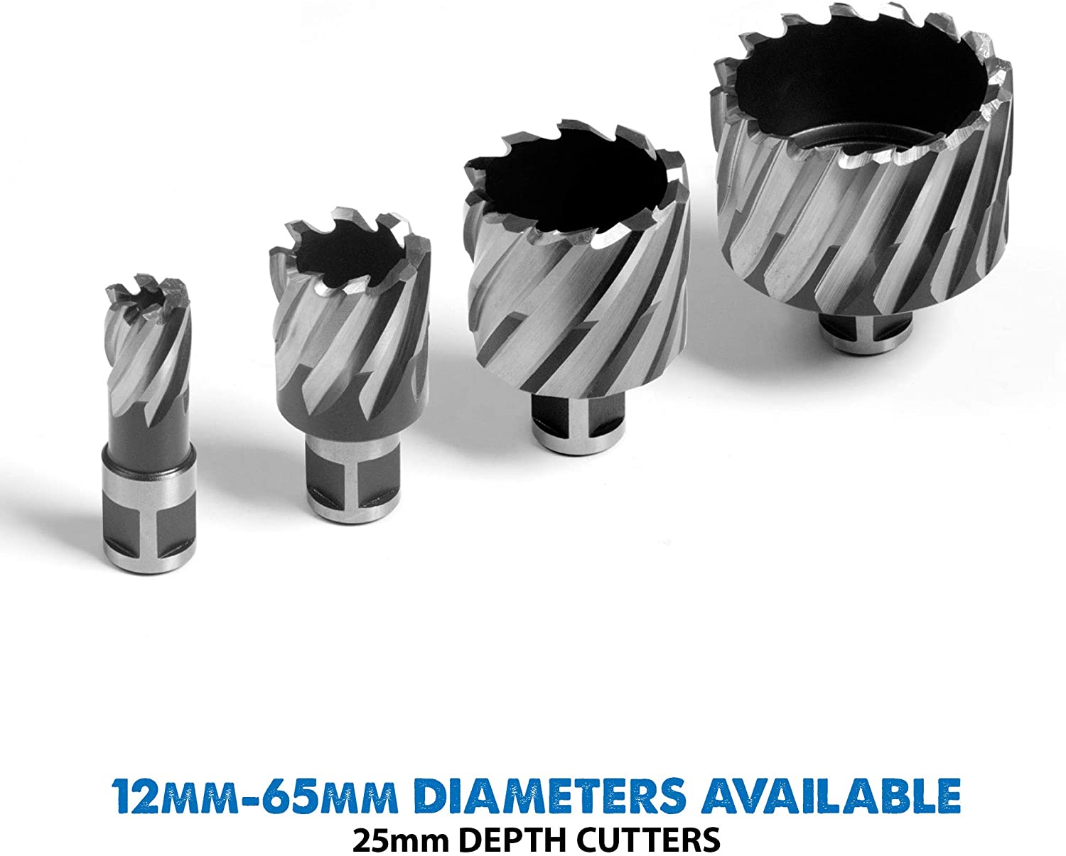 Evolution Power Tools Long Series Broaching Cutter For Magnetic Drill Universal Fitting Mag Drilling Bit 25mm Length x 39 mm Diameter - Image 2