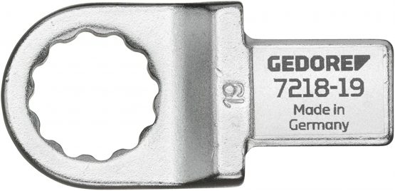 Gedore Wrench Ring Spanner Se 14 x 18 x 19 mm (1), 7218 – 19