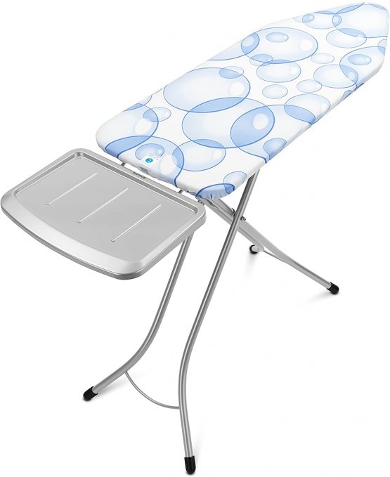 Brabantia 100703 Bubbles Perfect Flow Ironing Board Cover, L 124 x W 45 cm, Size C - Image 2