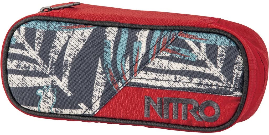 Nitro Pencil Case, Federmäppchen, Schlampermäppchen, Faulenzer Box, Federmappe, Stifte Etui, Broken Palms