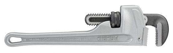 RIDGID 47057 Model 812 Aluminium Straight Pipe Wrench, 12-inch Plumbing Wrench - Image 4