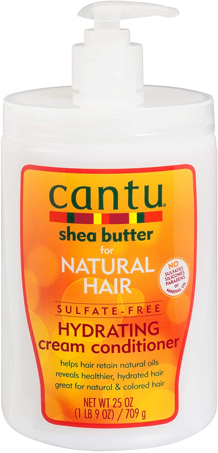 Cantu Shea Butter for Natural Hair Sulfatefree Hydrating Cream CONDITIONER, 25 Ounce, Other, 739 ml (Pack of 1)