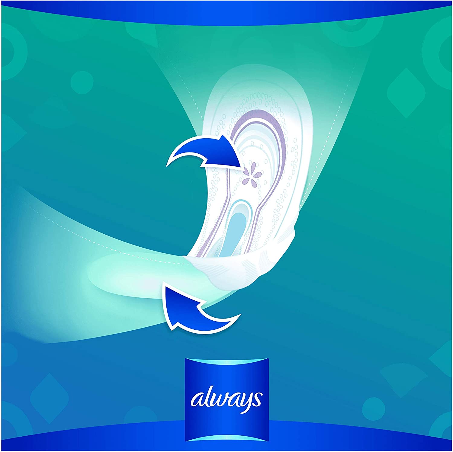 Always Ultra Standard Sanitary Pads, Size 1 (24 Count) - Image 3