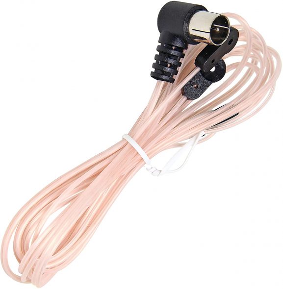 FM Stereo Antenna Kit, Ancable 75 Ohm FM Dipole Radio Antenna for Top