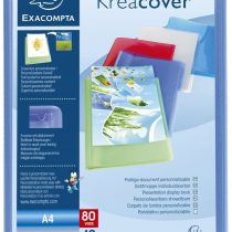 Exacompta 390174 Polypropylene Folder with 40 Pockets - Clear