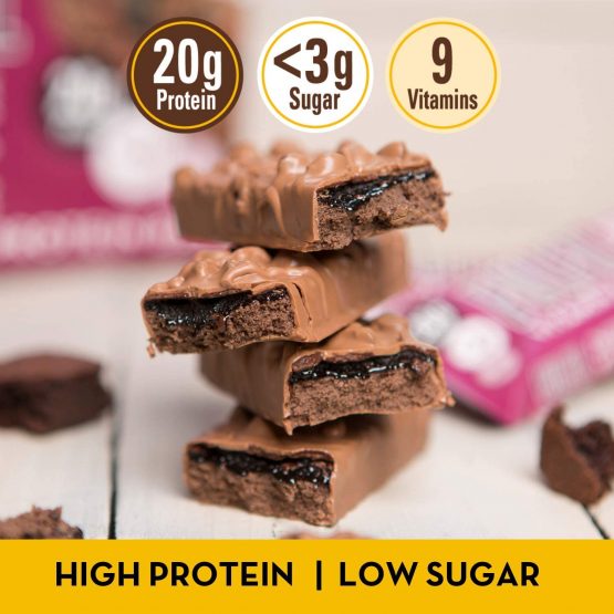 FULFIL Vitamin and Protein Bar (15 x 55g Bars) — Chocolate Brownie