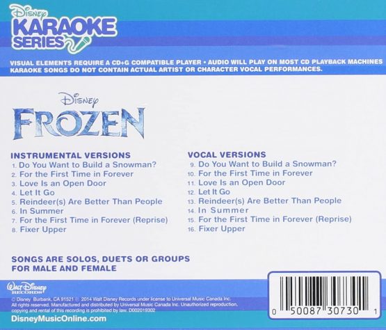 Disney's Karaoke Series: Frozen - Image 2