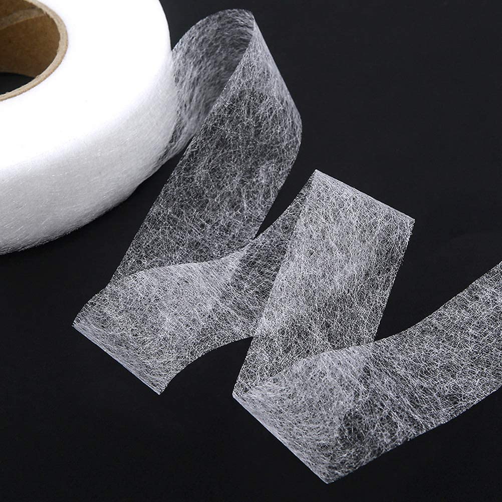 Cretty-Meet 70 Yard Iron-On Hemming Tape (0.8" Wide) - No-Sew Fabric Fusing Tape For Clothes & Curtains (Black)