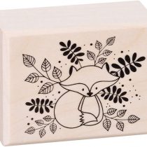 Artemio ARTHD859 Stamp, Wood, Black, 3.47 x 2.5 x 4.7 cm