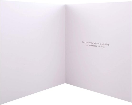 Anniversary Card to Both from Hallmark - Elegant Text Led Design - Image 4