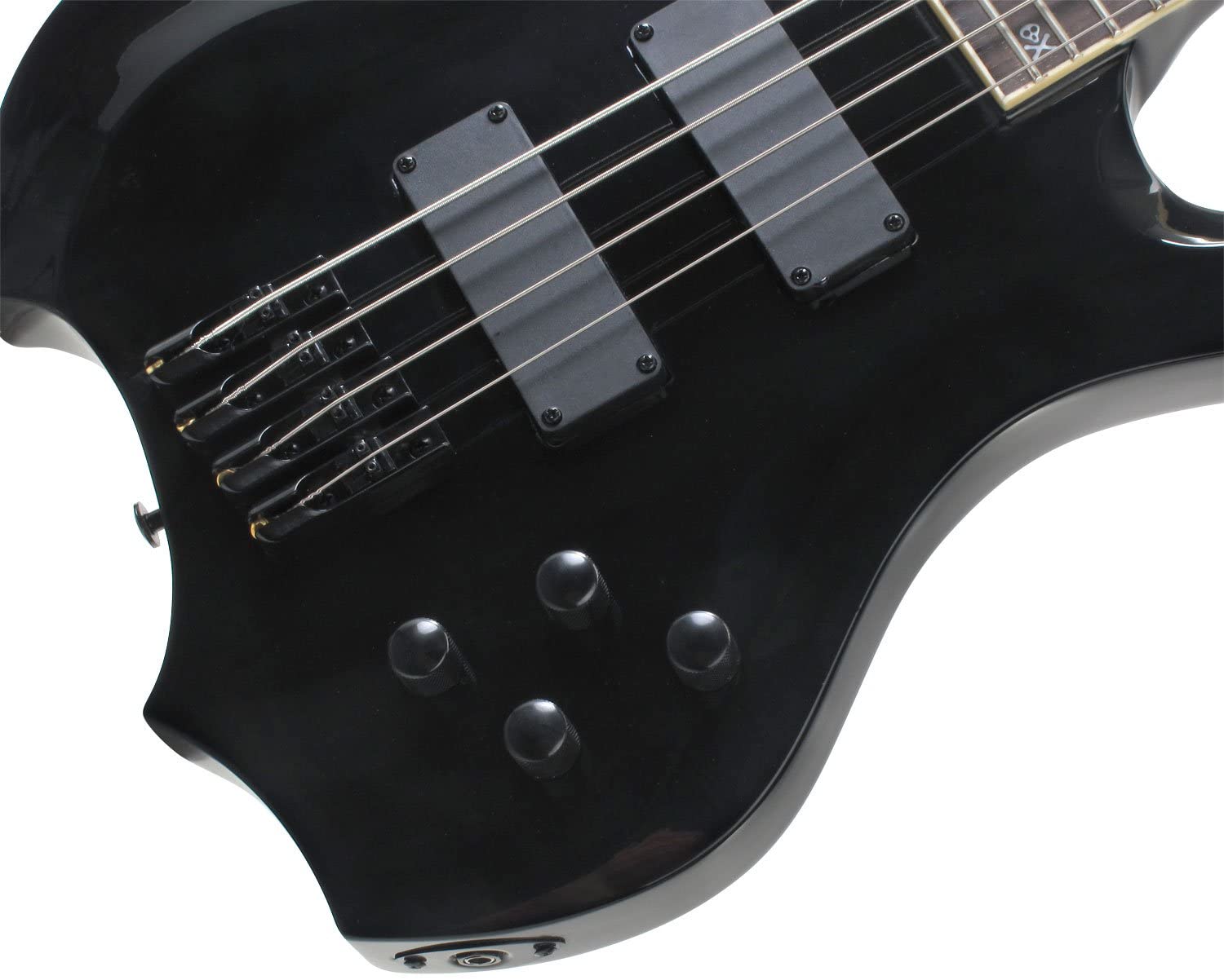 Rocktile Pro BB104-B Battle Bone E-bass Black - Image 3