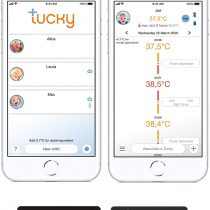 Tucky Wearable Connected Thermometer – BigaMart