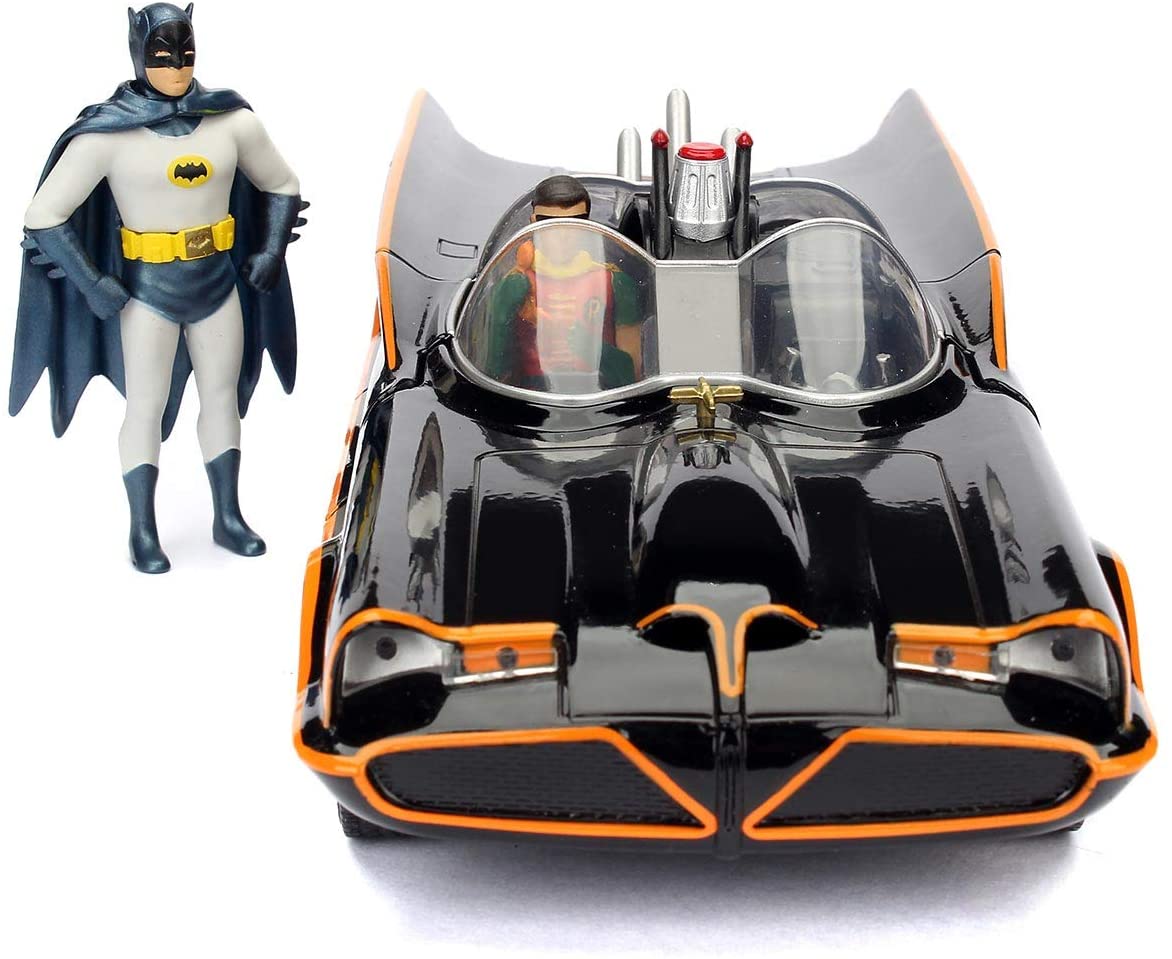 Jada Batman 1966 Classic Batmobile Scale Die -Cast Replica, Multi-coloured, Escala 1:24 - Image 3