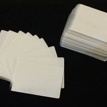 High Quality Cold Seal Laminating Pouches. Credit Card Size (54x86mm). 300 Microns. Made in UK (100)
