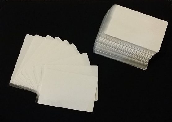 High Quality Cold Seal Laminating Pouches. Credit Card Size (54x86mm). 300 Microns. Made in UK (100)