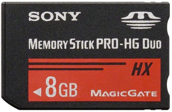 Sony MSHX8B 8GB Flash Memory Card without adaptor