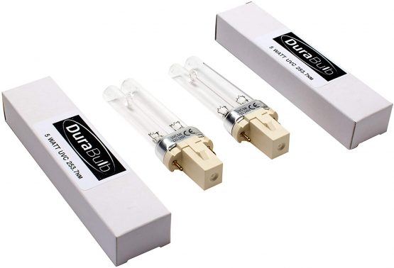 Twin Pack DuraBulb Replacement 5W UV (Ultra Violet) Bulb Lamp for Pond UVC Filters & Clarifiers - Image 3