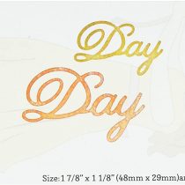Cheery Lynn Designs Die Day, 1.875-inch x 1 0.125-inch, Acrylic, Multicoloured, 0.1 x 2.9 x 7.65 cm