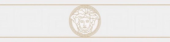 A.S. Creation Versace Luxury Greek Non-Woven Wallpaper 5.00 m x 0.13 m Gold White Made in Germany 935223 93522-3, Multi-Colour - Image 2
