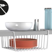 Metaltex 'Babatex' Hanging Under Shelf Storage Basket, 30 cm