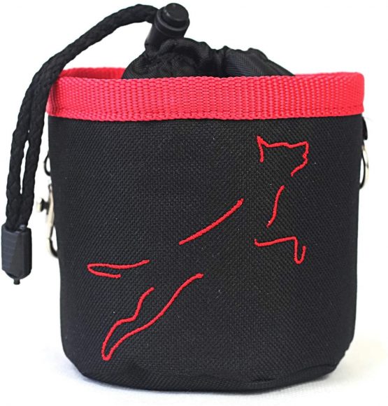 DOG TREAT BAG with a BELT/POUCH/SACHET/BAG for dogs snacks HAND MADE