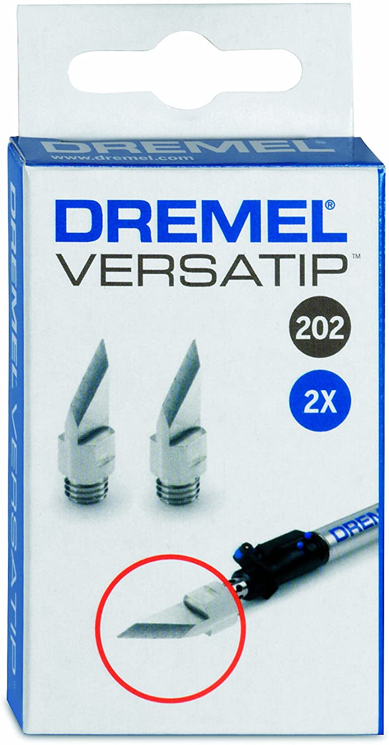 Dremel 202 Cutting Knives 2-pack, 2 VersaTip Accessories for Hotcutting and Pyrography