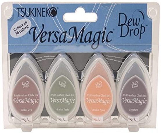 Tsukineko GD100008 "Harvest" VersaMagic Inkpad Set