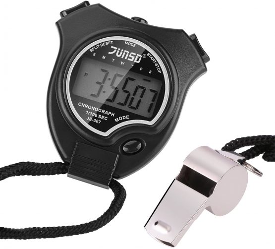 running watch with stopwatch
