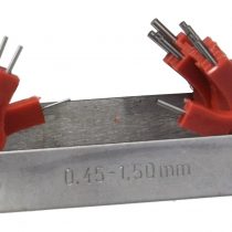 VOGEL 472201 - Juego calibres para inyectores - Pasos 0,45-1,5 mm