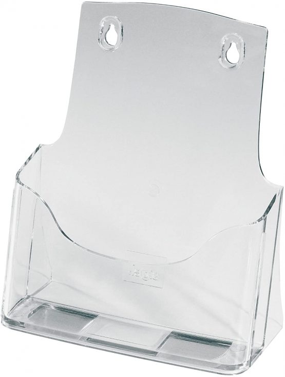 SIGEL LH112 Table-Top Literature Holder, for A5, acrylic, clear, 1 pc.
