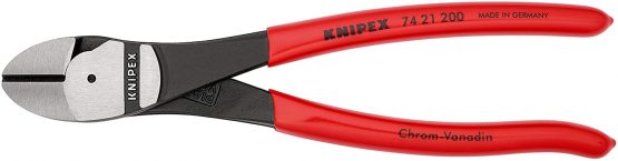 KNIPEX High Leverage Diagonal Cutter (200 mm) 74 21 200 - Image 3