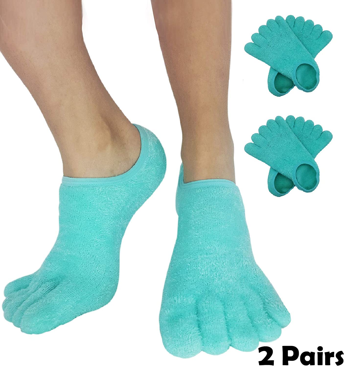 Moisturizing Socks Cracked Heel Treatment Treat Dry Feet And Heels Fast Pain Relief From