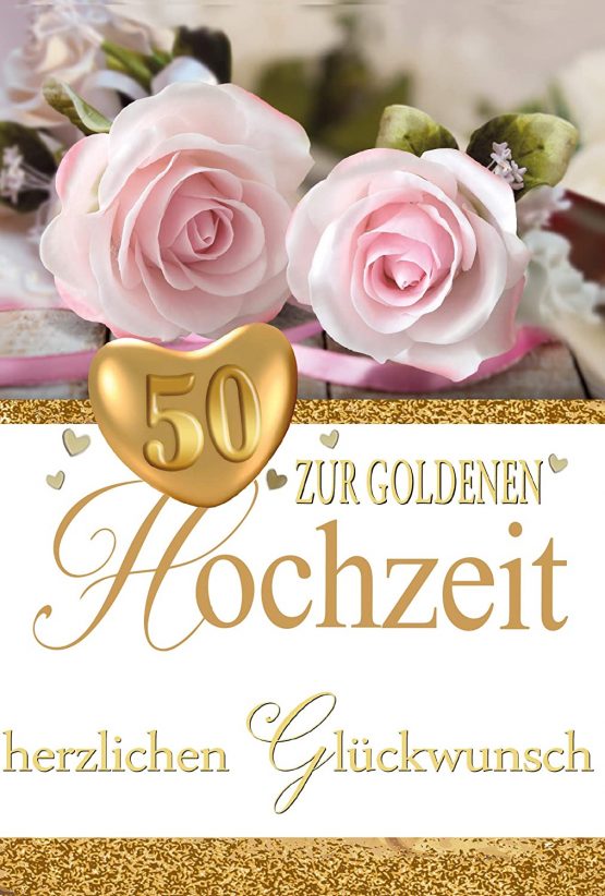 50 Greeting Cards Gold Wedding - Image 2