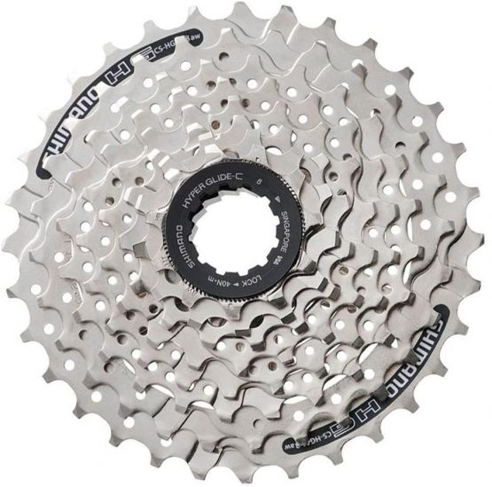 Shimano CSHG418134 Hyperglide Cassette (11-34T Mega 8 Speed)