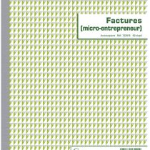 Exacompta Contractor micro entrepreneur 21cm x 29.7cm 50 pages(French Printed)
