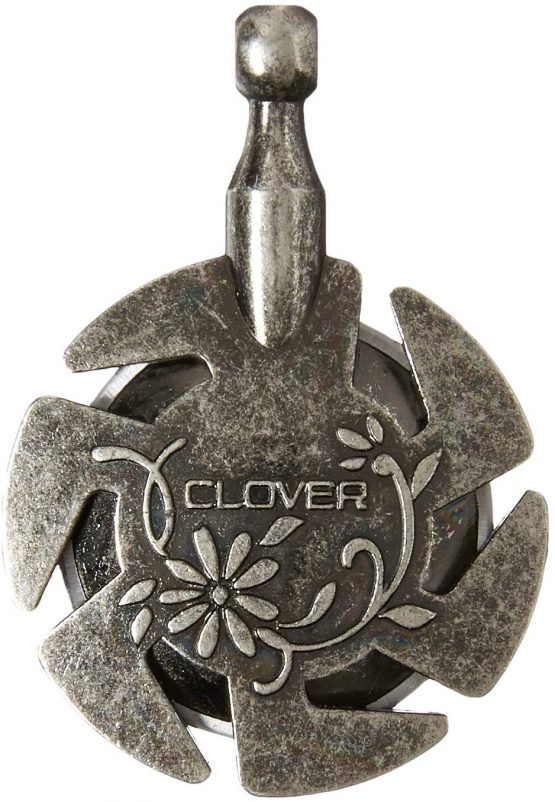 clover Yarn Cutter Pendant Antique Silver, 2.76 x 8.35 x 14.44 cm - Image 3