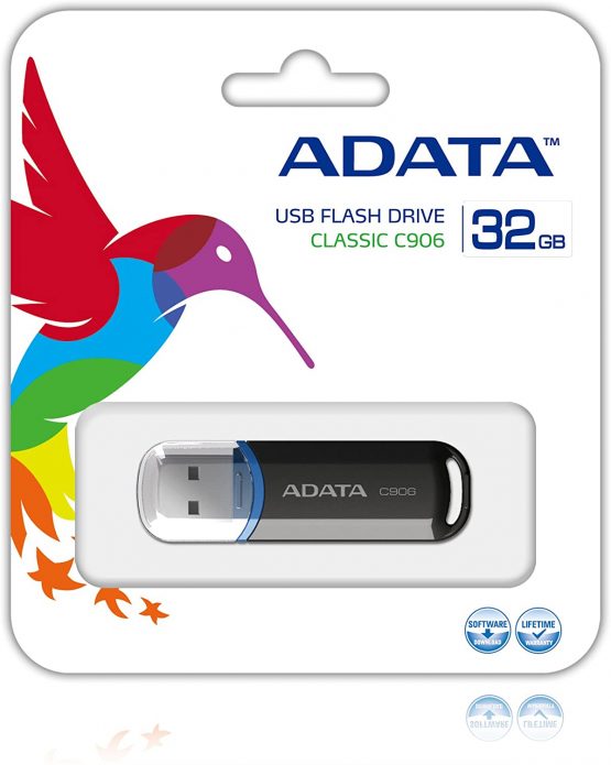 ADATA 32GB C906 32GB USB 2.0 Type-A Black USB flash drive - USB flash - Image 2