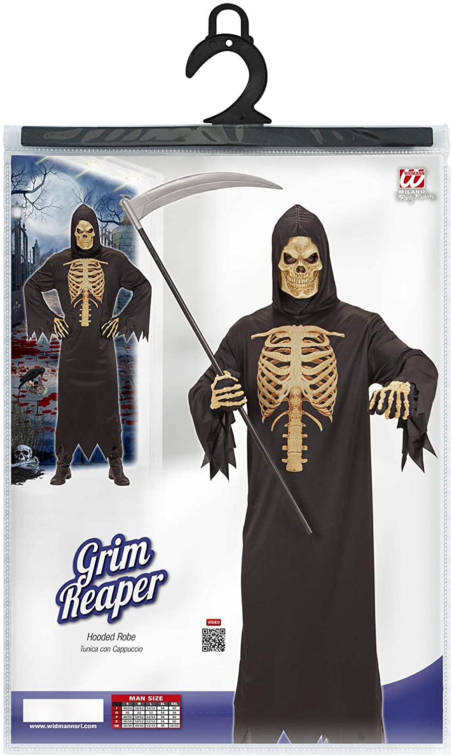 Widmann ? Grim Reaper Mens, XL, vd-wdm08814, Multi-coloured - Image 2