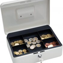 Wedo 145 300X Cash Box in White Size 3 - 25.0 x 18.0 x 9.0 cm