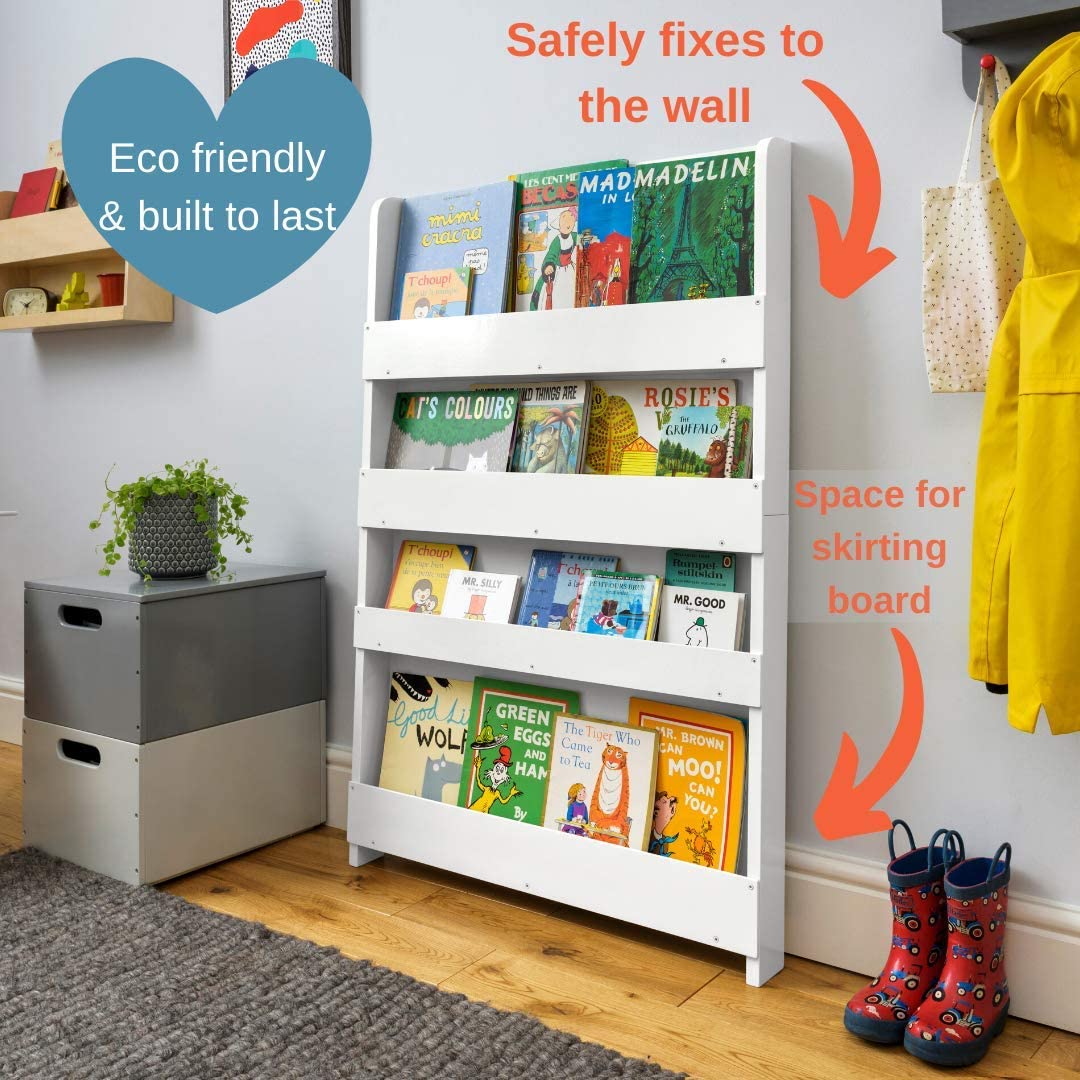 Tidy Books® Kids Bookcase (0-10) Front Facing Bookcase -Gets Kids Reading, Montessori - Image 4