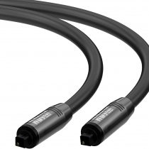HDGear TC0040-010 Premium Toslink Cable with Gold-Plated Plug Contacts Toslink Plug to Toslink Plug 1 m