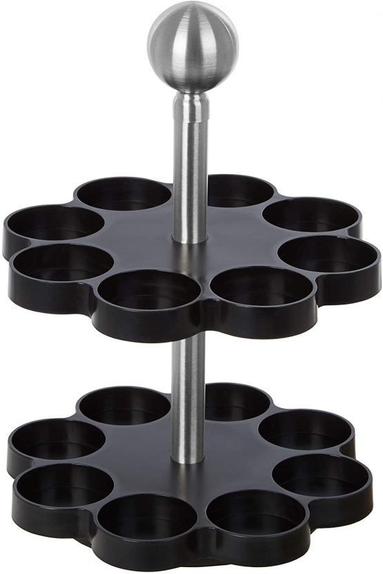 Premier Housewares 2-Tier Spice Rack with 16 Schwartz Spices - Image 4