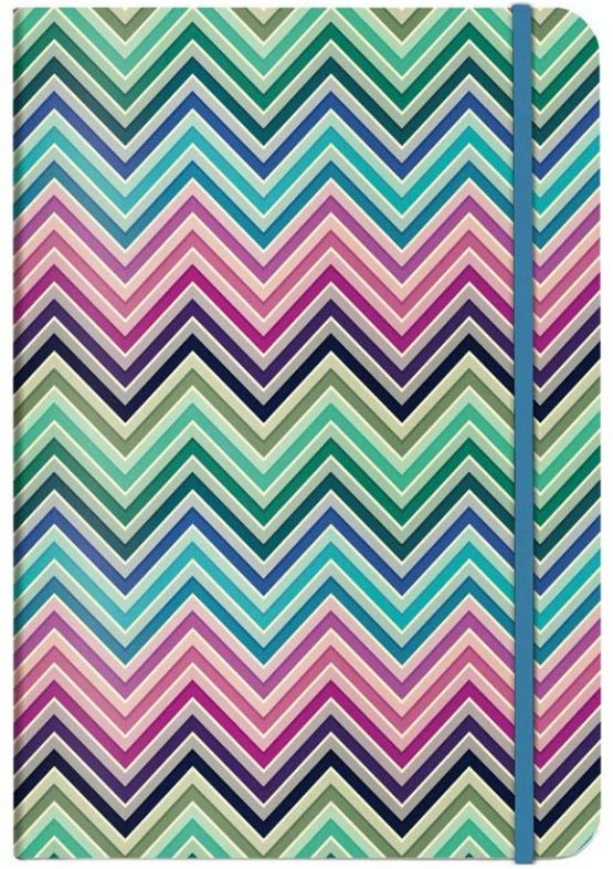 Cedon Notebook A5 Stylish Pattern Zigzag