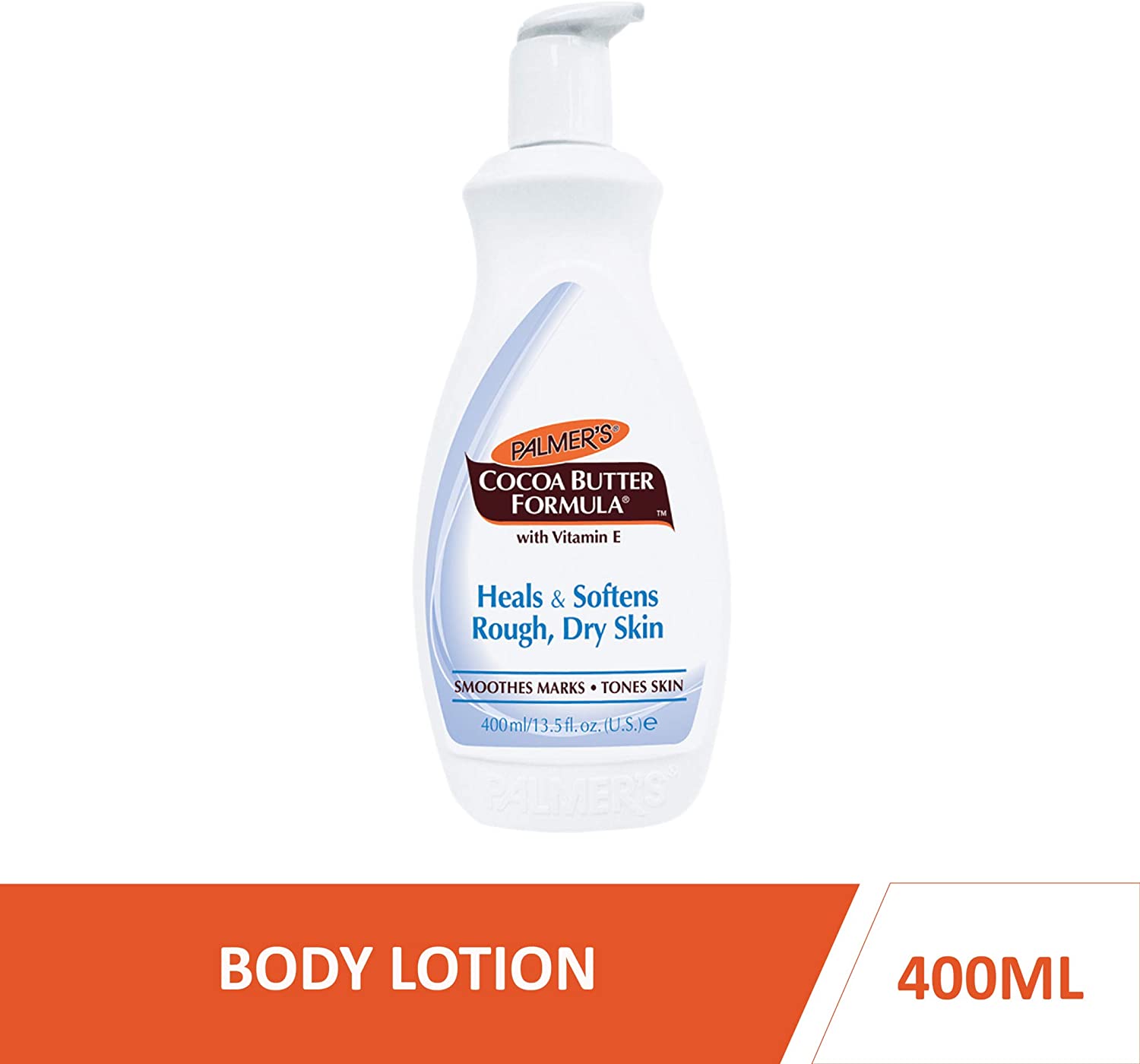 Palmer's, Cocoa Butter Formula Moisturizing Lotion with Glycerin - 41656NEU, coco, 400 ml, WHITE, 400 ml (Pack of 1)