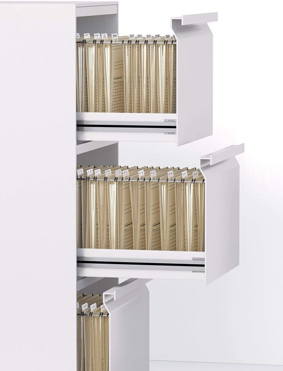 ELBA Vertic Ultimate 100552069 Hanging File with 3 cm Plastic Base Open Sides Natural Brown Pack of 25 - Image 4